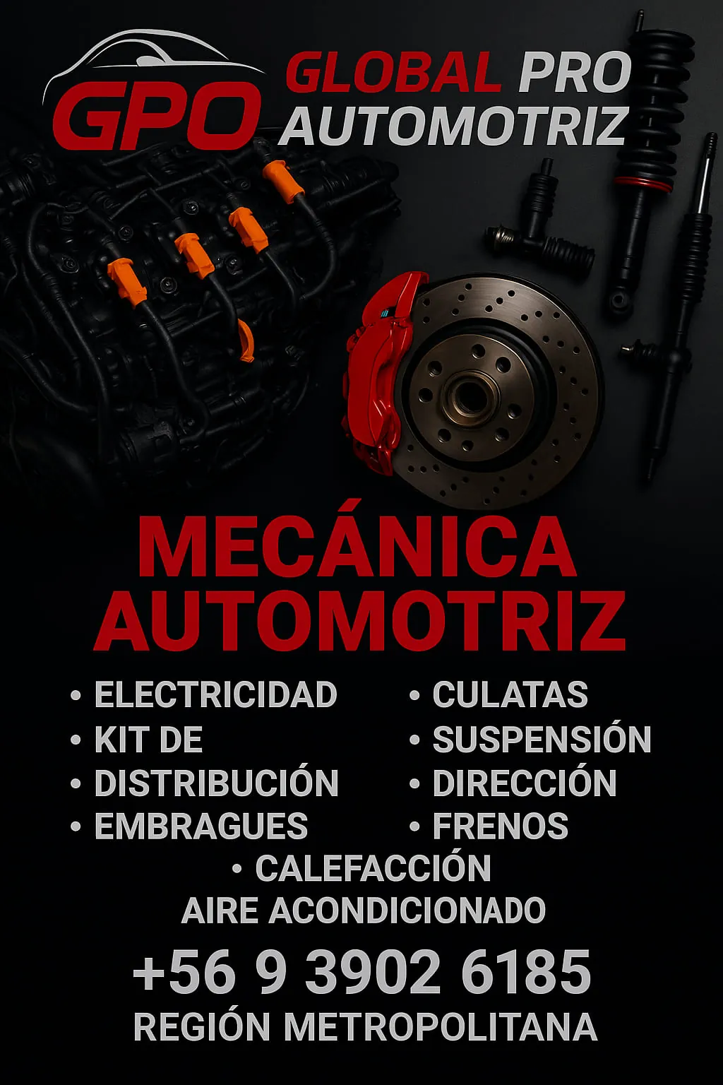 Mecánico a domicilio en Macul - GlobalPro Automotriz